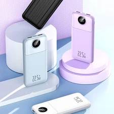 Super 45000mAh Power Bank Fast Charger Portable External Battery For Cell Phone