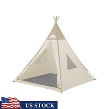 Kids Teepee Tent Indoor Outdoor Play Tent Easy Setup Ages 2-12 Kids Fun New