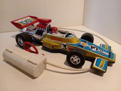 P Rico 151 SP Lotus Le Mans F1 N°3 Lotus téléguidée tole electrique 1/12 N+B - Photo 1/4
