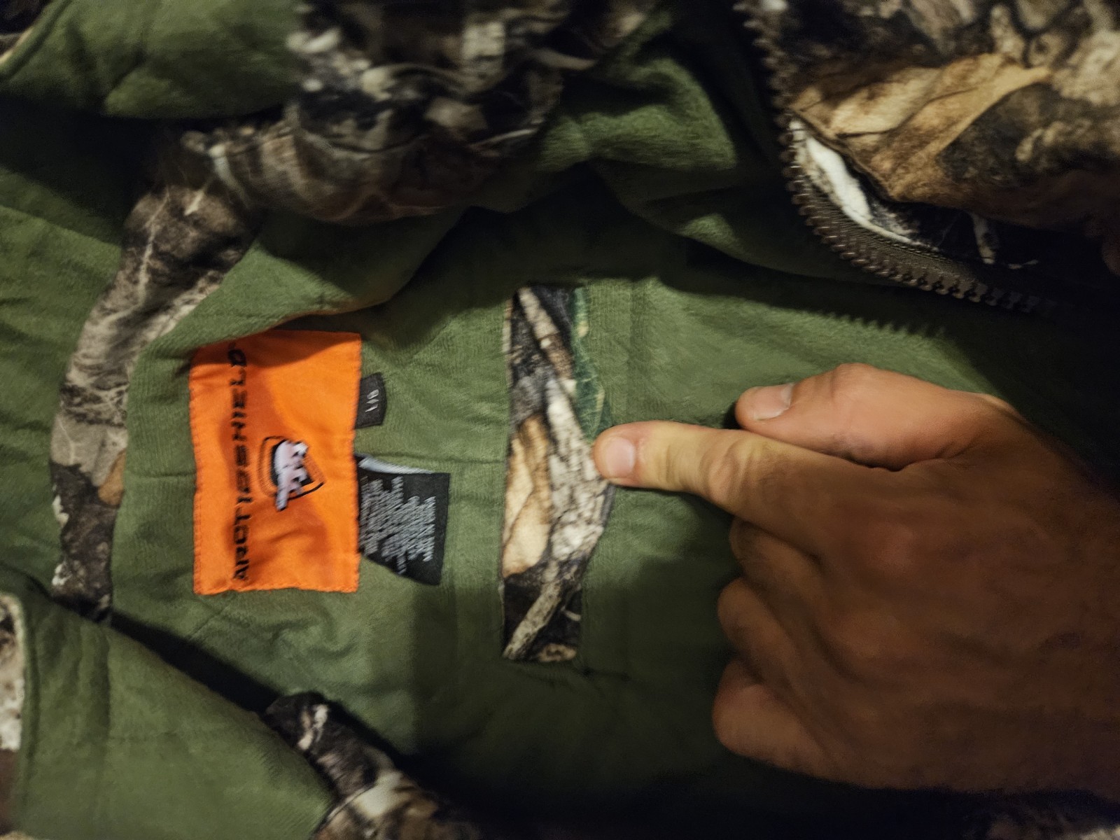 Arctic Shield Insulated Bodysuit Camouflage Size Large