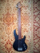 ESP ltd 5 string fretless bass guitar