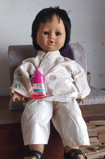 CICCIOBELLO Bimbo Giallo CINESE Sebino CON SANDALINI E BIBERON  1979 NO FURGA 