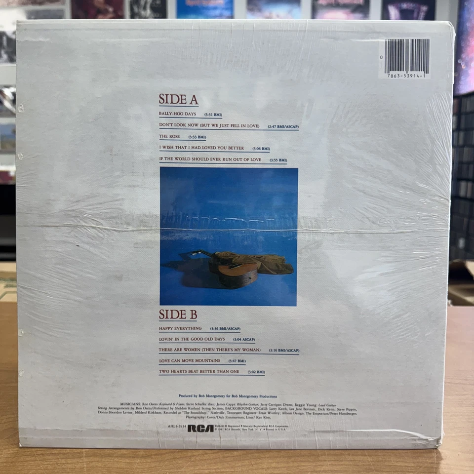 Eddy Arnold - A Man For All Seasons LP ~ 1981 RCA AHL1-3914 ~ FACTORY SEALED - Image 2 of 3