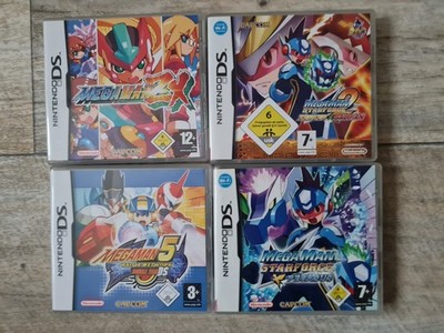 Megaman 4 Spiele für Nintendo DS/ Megaman ZX Zerker x Saurian.Starforce Pegasus 