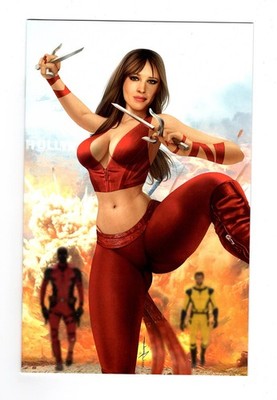 Skyline #4 Sidney Augusto Elektra Cosplay Nice Virgin Variant (NM)