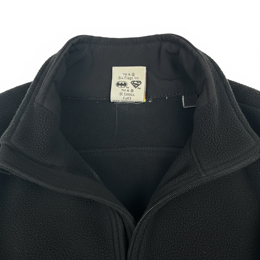 Six Flags Superman Ultimate Flight Softshell Jack… - image 6