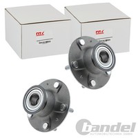 2X NTY Radlager Satz Hinten Passend FÜR | KLT-SU-020