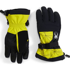 Spyder Overweb Ski Gloves Kids L Extreme Cold Weather Insulated Outdoor JZZ485