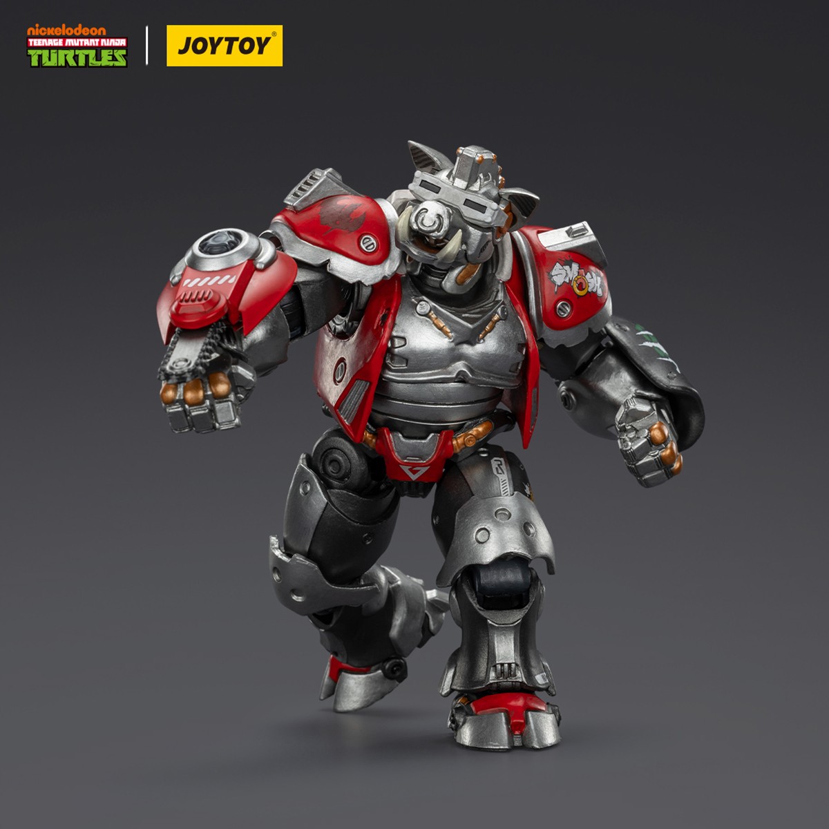 In Stock】HIPLAY JOYTOY TMNT-Mighty Rocksteady / Super Bebop 1/18