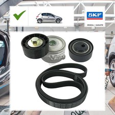 Skf Keilrippenriemensatz PEUGEOT 206 Schrägheck (2A/C) 2.0 HDI 90