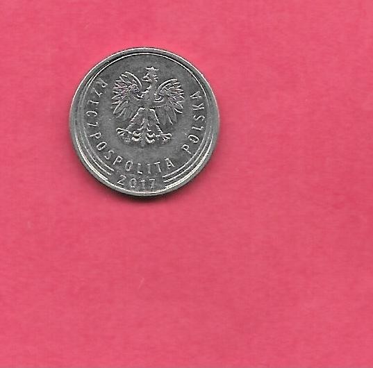 POLAND POLISH Y972 2017 XF-SUPER FINE CIRCULATED RECENT 20 GROSZY COIN