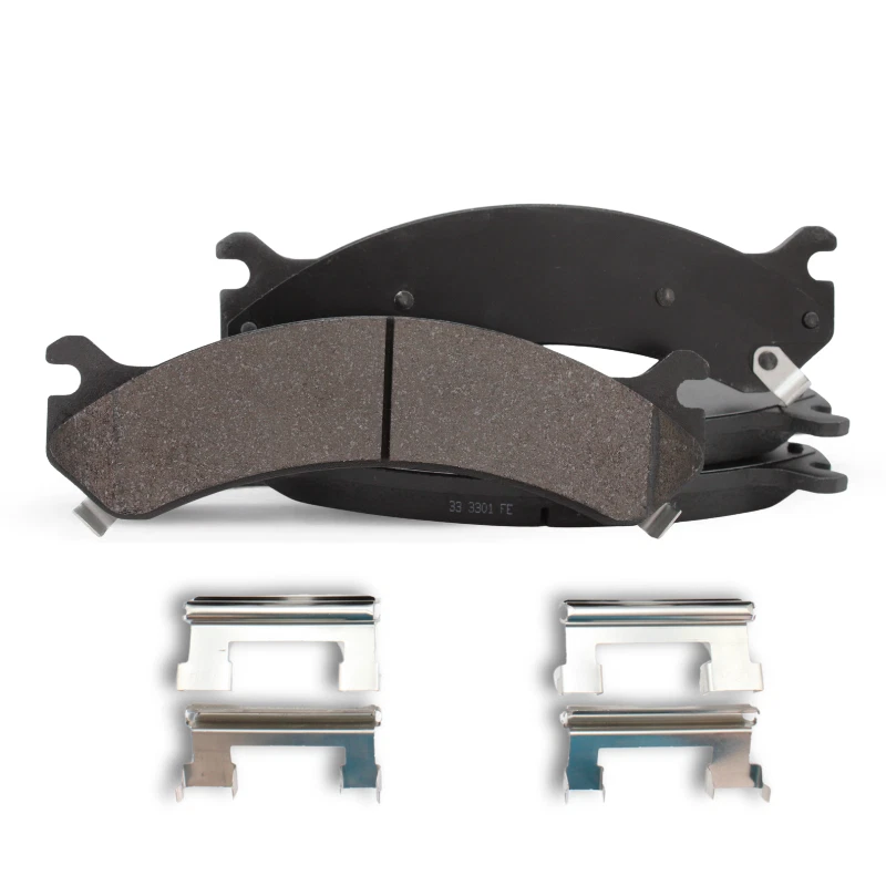 Kit de pastillas de freno delanteras y rotor para Chevrolet Silverado GMC Sierra 2500 HD 3500 HD Foto 2 de 3