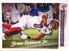 Brian Robinson Jr.  2022 Panini Chronicles Rookie Luminance Football #224 PINK
