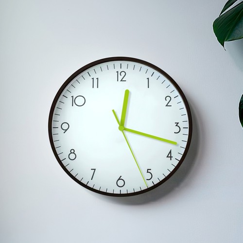 Quarzuhr mit Haken-Bewegungskits Mute-Wanduhr-Uhrwerk-Mechanik-Teile - Bild 3 von 12
