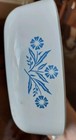 VINTAGE BLUE CORNFLOWER CORNING WARE 1 QT CASSEROLE WITH LID — photo 3