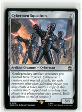 Cybermen Squadron Doctor Who MTG NM