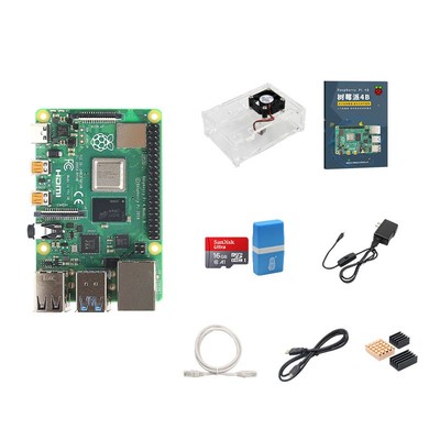 Raspberry Pi 4B Motherboard Gigabit Ethernet  8GB RAM Development Board Kit
