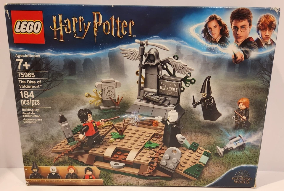Lego Harry Potter El Origen de Voldemort 75965 Retirado COMPLETO Mortífago, Señor Foto 4 de 4