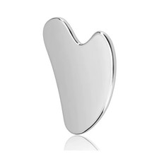 Stainless Steel Gua Sha Facial Massager Tool Face Neck Body Skin Care