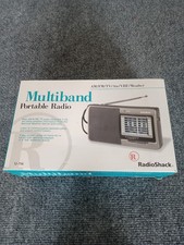 Vintage Radio Shack Multiband Portable Radio AM/FM/AIR/TV/WX/VHF New Open Box