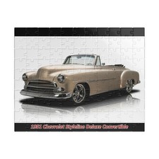 1951 Chevrolet Styleline Deluxe Convertible Jigsaw Puzzle 1951 Chevrolet Styleline Deluxe Convertible Jigsaw Puzzle