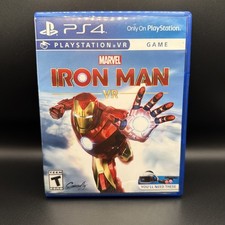 Sony Interactive Marvel's Iron Man VR PS4 PSVR w/ Case Disc T NTSC-U/C 2020