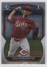 2023 Bowman Draft Chrome Refractor Cole Schoenwetter #BDC-116 0b3