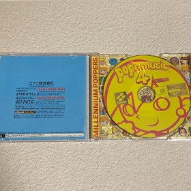 Pop&rsquo;n Music series 1～4 SEGA Dreamcast Japanese Game Lot of 4 with spine card