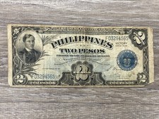 Philippines 1944 2 Pesos  Victory  Note No 66 Series Post-WW2 Liberation