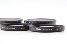 [MINT w/Case] Zenza Bronica 72mm Close Up Lens C.U.L -1 -2 for GS-1 From Japan