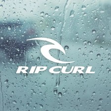 Rip Curl Vinyl Decal Sticker Surfboard Campervan Skate Van Life Window 80mm