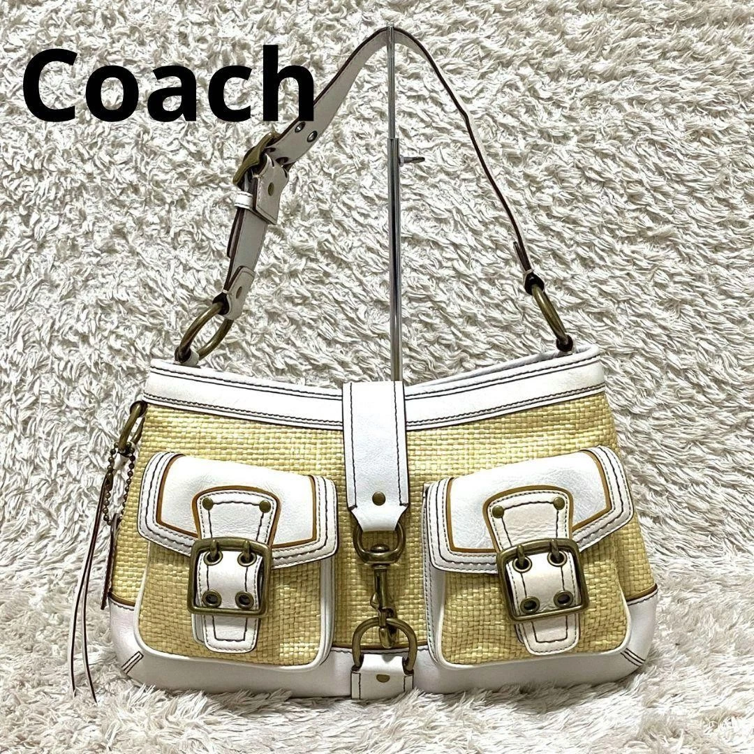 Coach Straw Hobo Bags for Women for sale | eBay