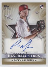 2022 Topps Update Baseball Stars Auto Gold 5/50 Packy Naughton #BSA-PN Auto 0t2