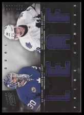 2011 PANINI PRIME BEN SCRIVENS 12 MATT FRATTIN PRIME COMBOS DUAL JERSEY /225