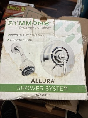 Symmons Allura Single Handle Shower Faucet System  S7601RP Open Box Brand New