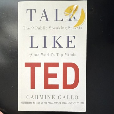 Talk Like TED by Carmine Gallo, Paperback, Pan Macmillan, Public Speaking