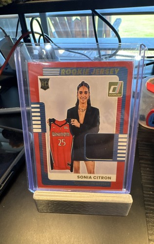 2025 Panini Donruss WNBA - Rookie Jerseys Sonia Citron #15 Red (MEM, RC)