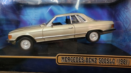 RICKO 1/18 1981 MERCEDES BENZ 500SLC DIECAST METAL REPLICA LUXURY SEDAN CAR DJ - Picture 2 of 10