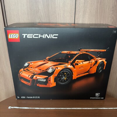 LEGO Technic 42056 Porsche 911 GT3 RS 2016 Model Car with box Used