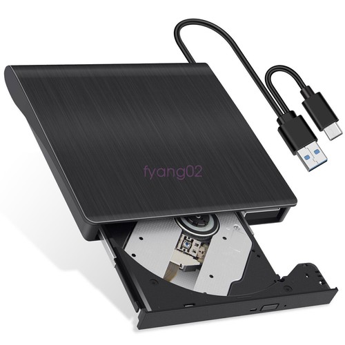 External CD DVD Drive For PC Laptop Windows 11 10 USB 3.0 Burner Reader Writer - Picture 12 of 12