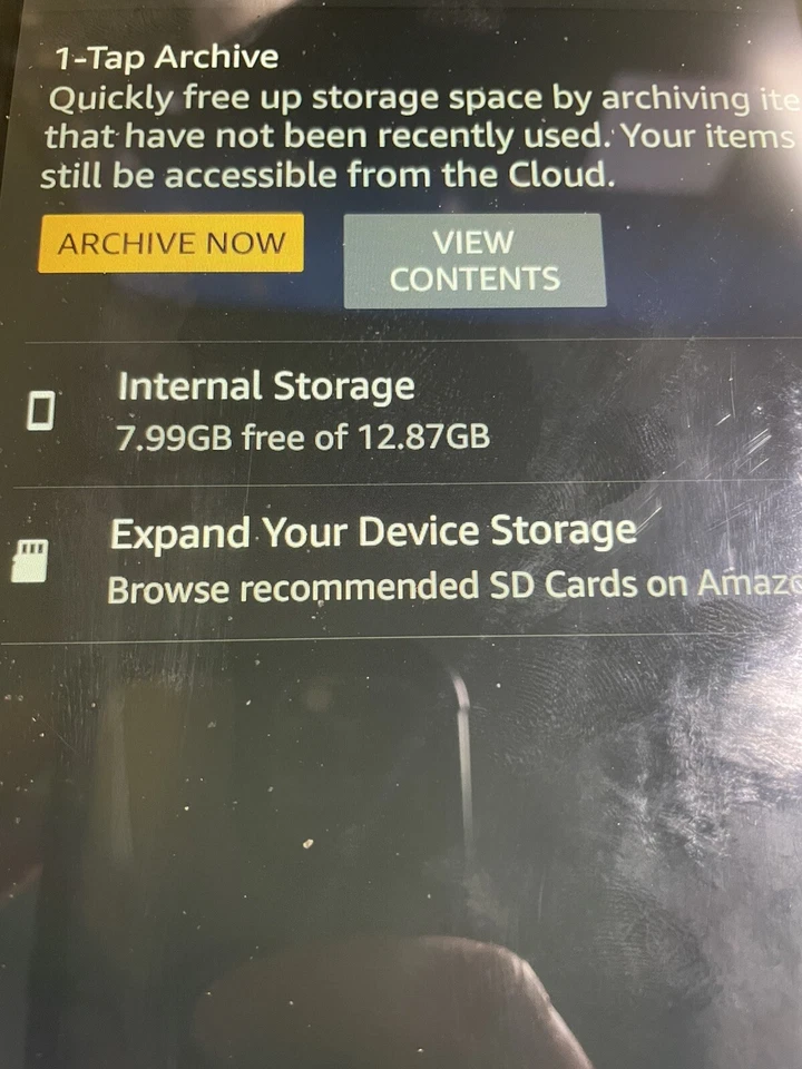 Amazon Fire HD 8 (5-го поколения) SG98EG 8 ГБ Fire OS 5 синий планшет - быстрая доставка - Изображение 3 из 4