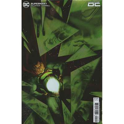 Superman #1 DC Comics Cover L Sebastian Fiumara Phantom Zone Foil Variant