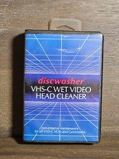 DISCWASHER 1782 VHS-C CASSETTE DRY CLEANING SYSTEM NEW