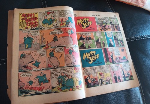 MUTT & JEFF #24 GOLDEN AGE DC 1946 VINTAGE COMICS - Picture 6 of 11