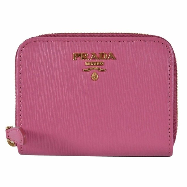 prada saffiano leather coin purse