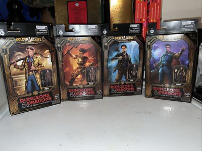 4  Golden Archive Dungeons & Dragons Honor Among Thieves Edgin-Holga-Forge-Simon