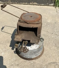 Antique 1920-30s Torrid Tinners Furnace Geo. W. Diener Mfg Smelting Vtg