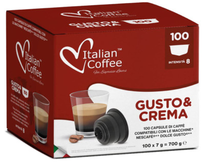 Dolce Gusto compatible pods Italian Expresso capsules FREE SHIPPING