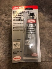 Loctite 59830 High Performance RTV Silicone Gasket Maker Black 2.36 oz./ 70 mL