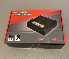 LCD Dual Battery Charger D-SLR Camera Accessories Camcorder Accessories